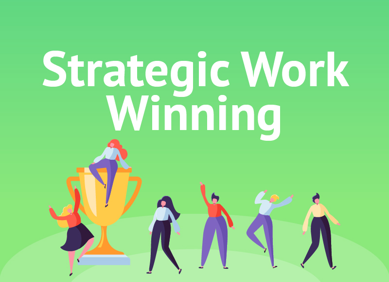 People Positive Strategic Work Winning Home Button